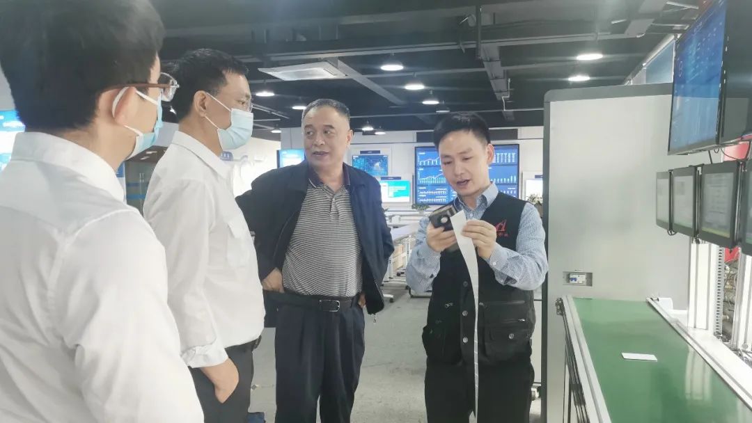 市监局及工信局领导开展企业质量数字化升级调研 市监局及工信局领导开展企业质量数字化升级调研